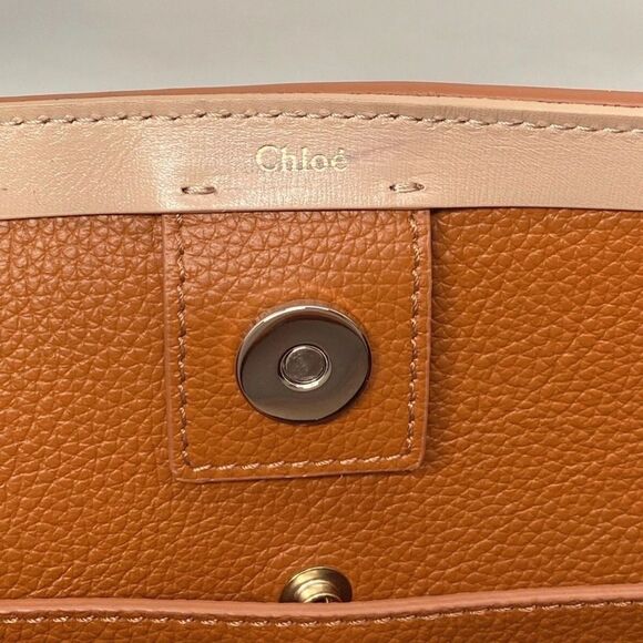 Chloe Sense Large Tote Bag in Grained Leather - Picture 12 of 16